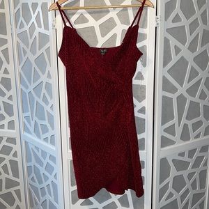 Red sparkly dress, brand new.